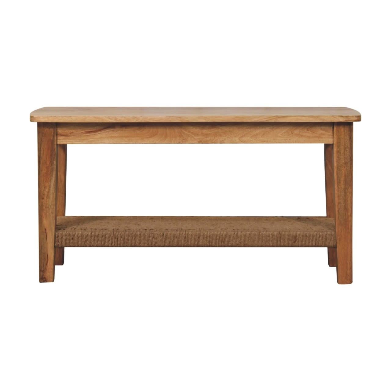 Rope Coffee Table - Brown