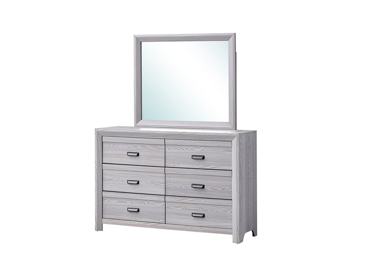 Adelaide - King 4 Piece Bedroom Set - Drift Wood