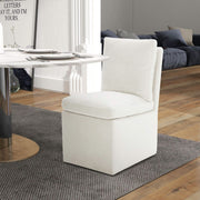 Accent Dining - Accent Dining Chair With Casters