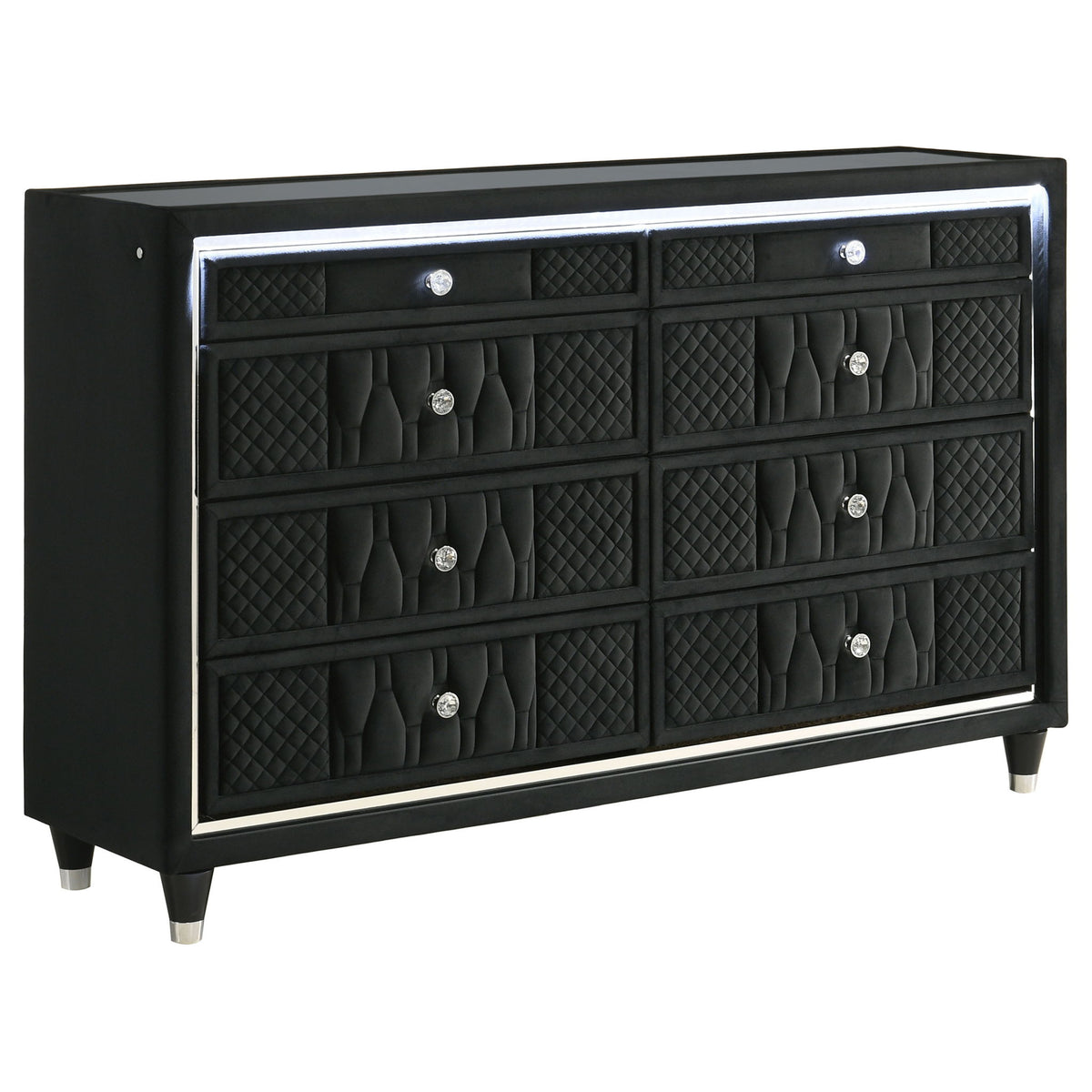 Lorient 5-piece Queen Bedroom Set Black