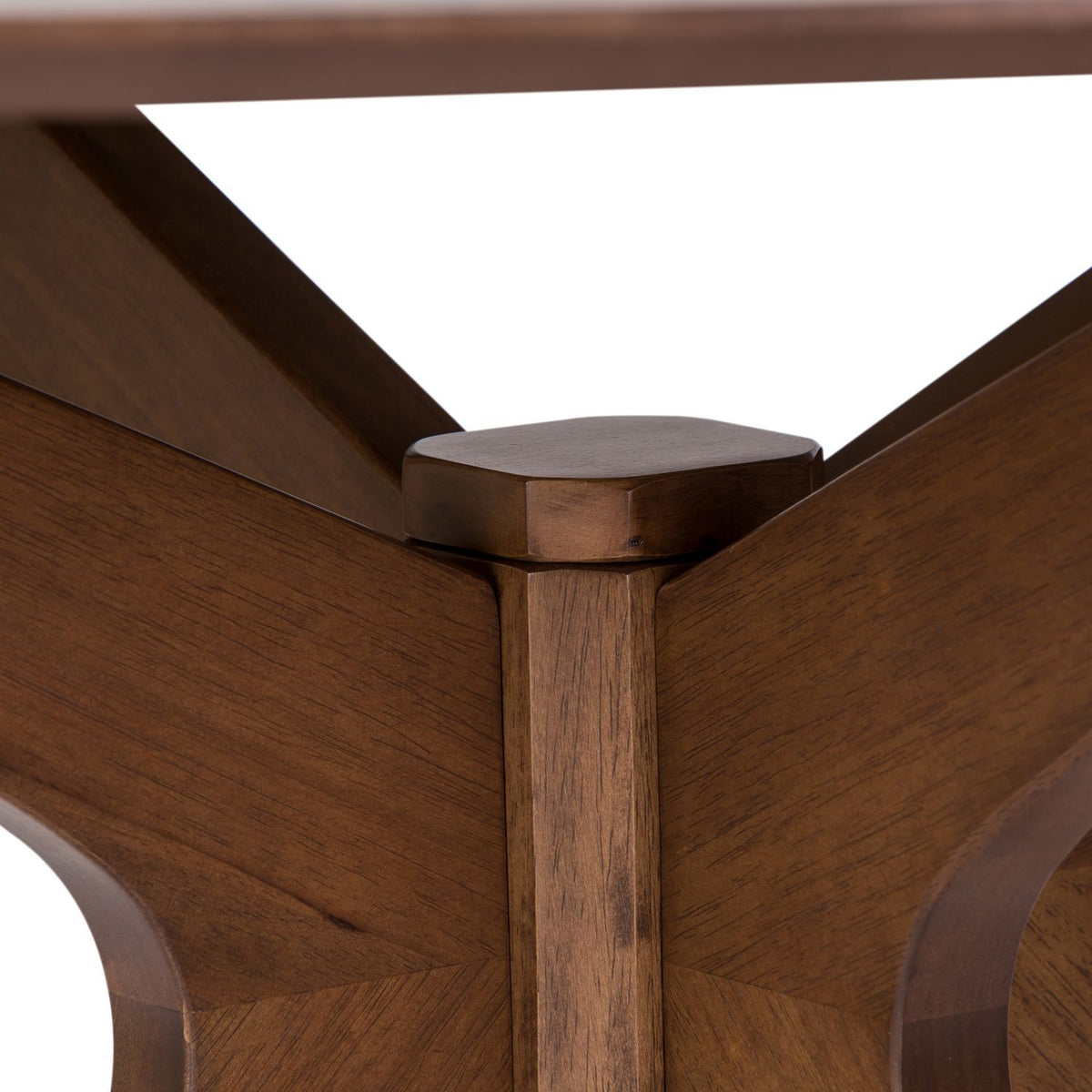 Space Savers - Round Pedestal Table - Walnut
