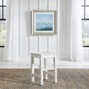 River Place - Console Stool - Riverstone White & Tobacco