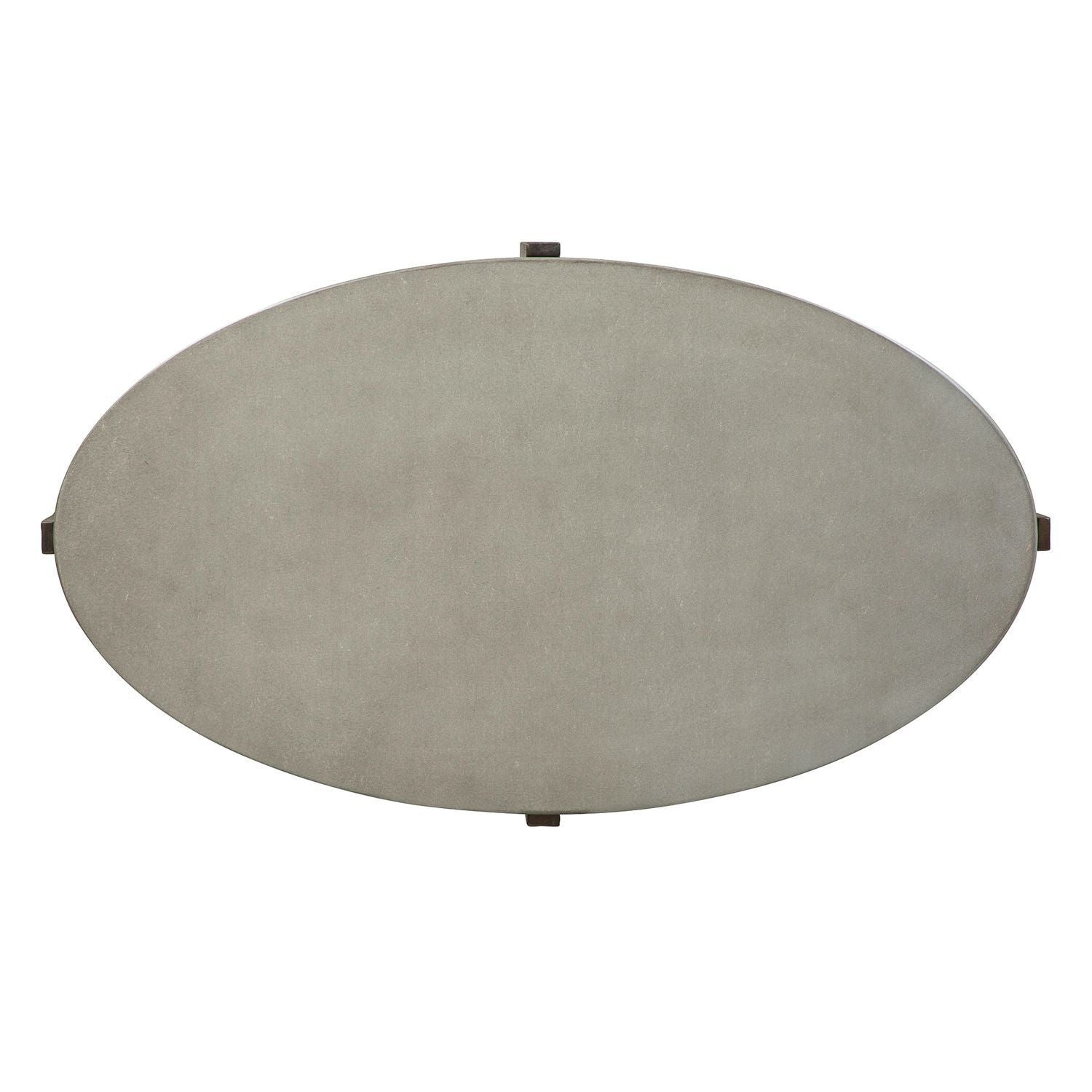 Cascade - Oval Cocktail Table - Wirebrush Rustic Brown