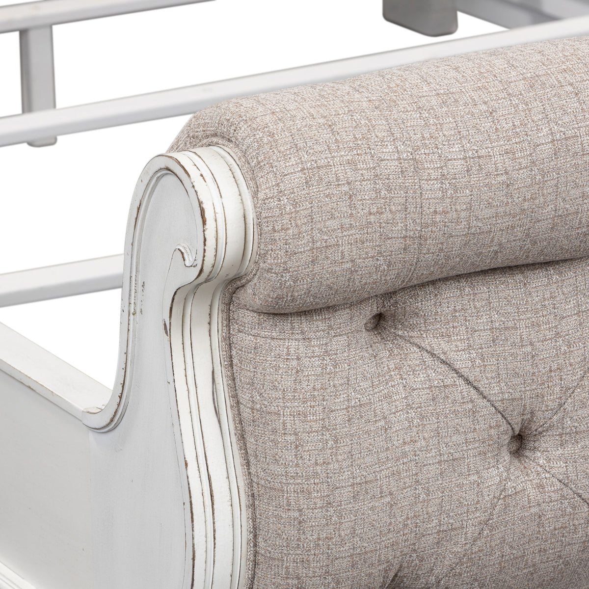 Magnolia Manor - Upholstered Sleigh Bed