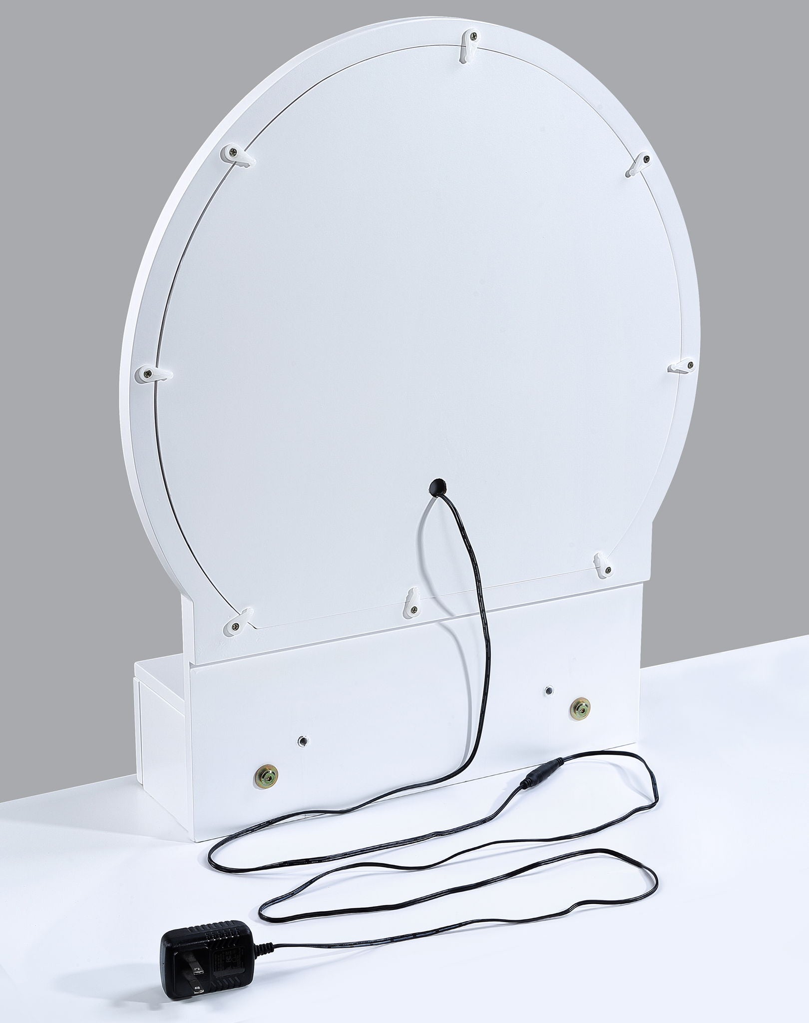 Cecilia - Vanity Table & Stool - White