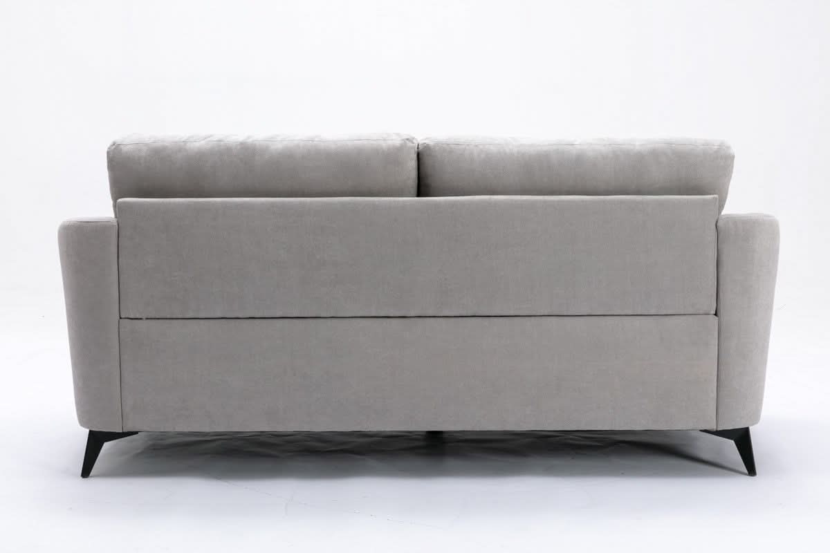Callie - Living Room Sofa, Loveseat (Set of 2) - Light Gray