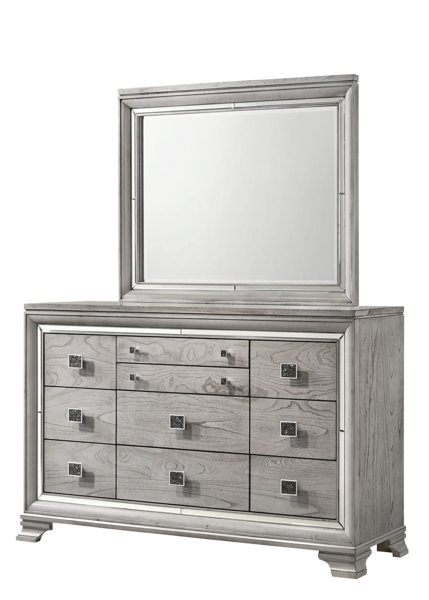 Vail - Queen 4 Piece Bedroom Set - Gray