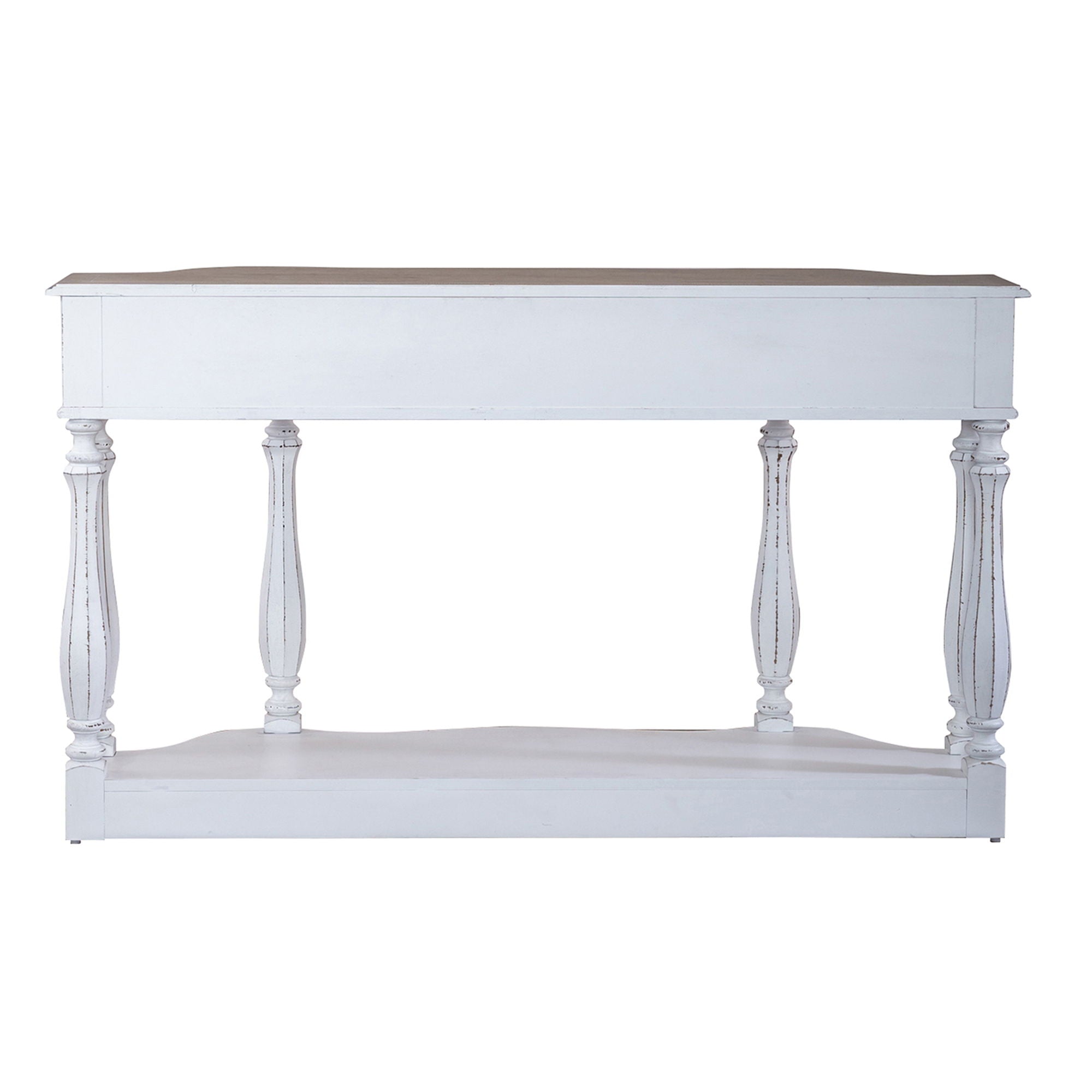 Magnolia Manor - Hall Console Table - Antique White