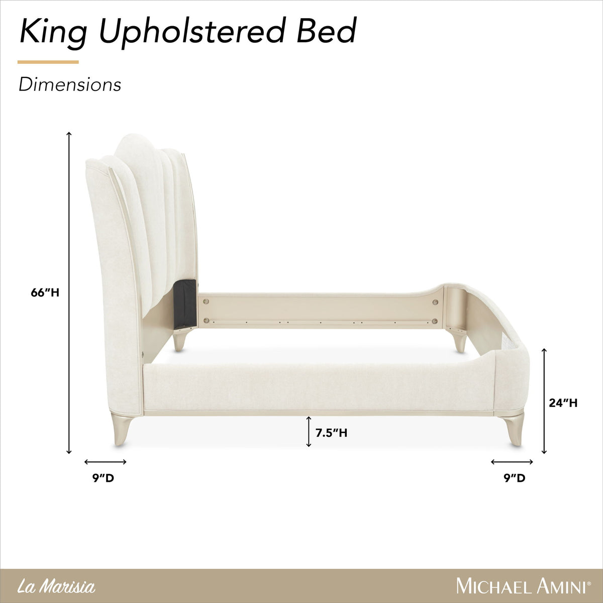 La Marisia - Upholstered Bed