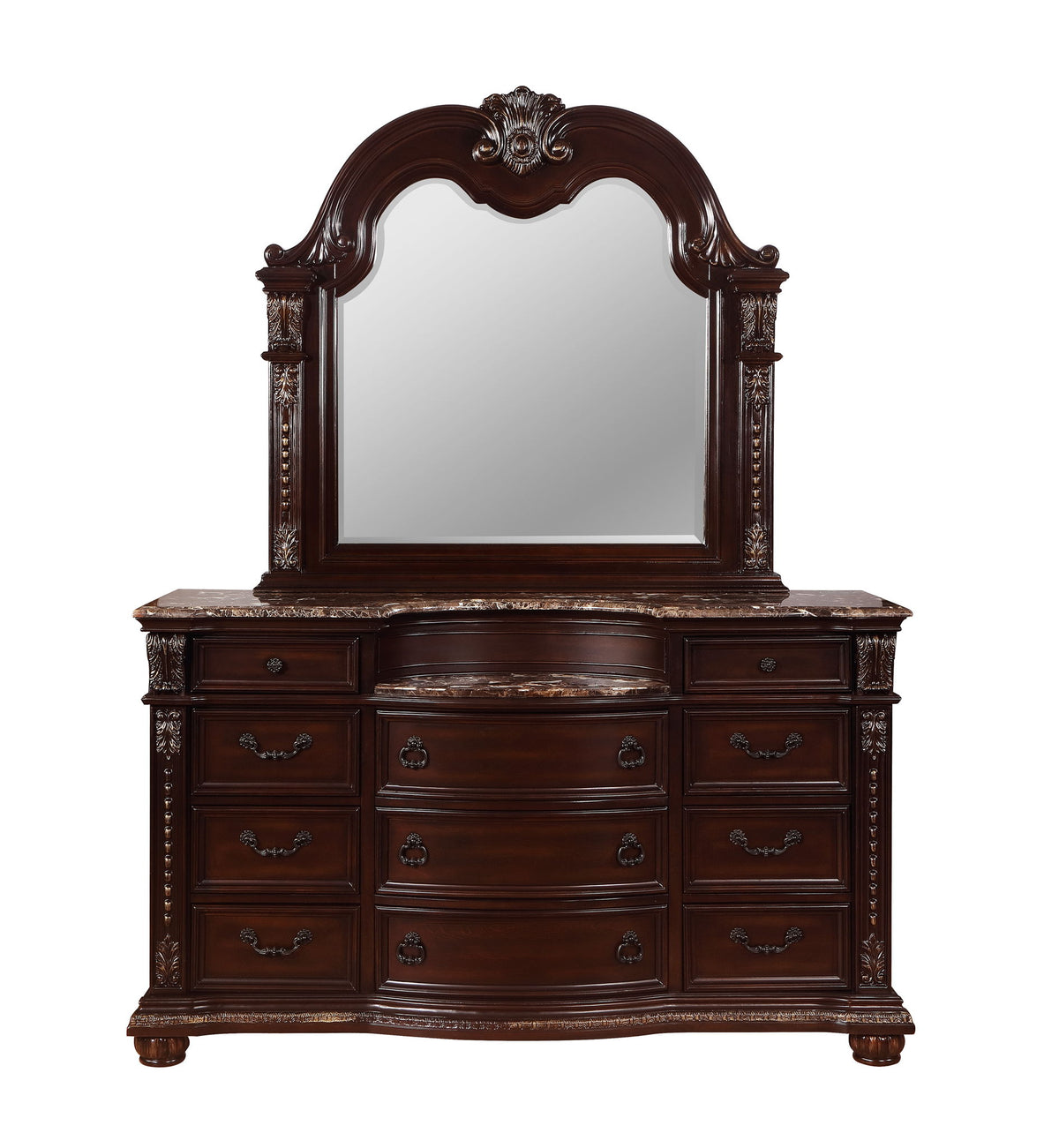 Stanley - Queen 4 Piece Bedroom Set - Cherry