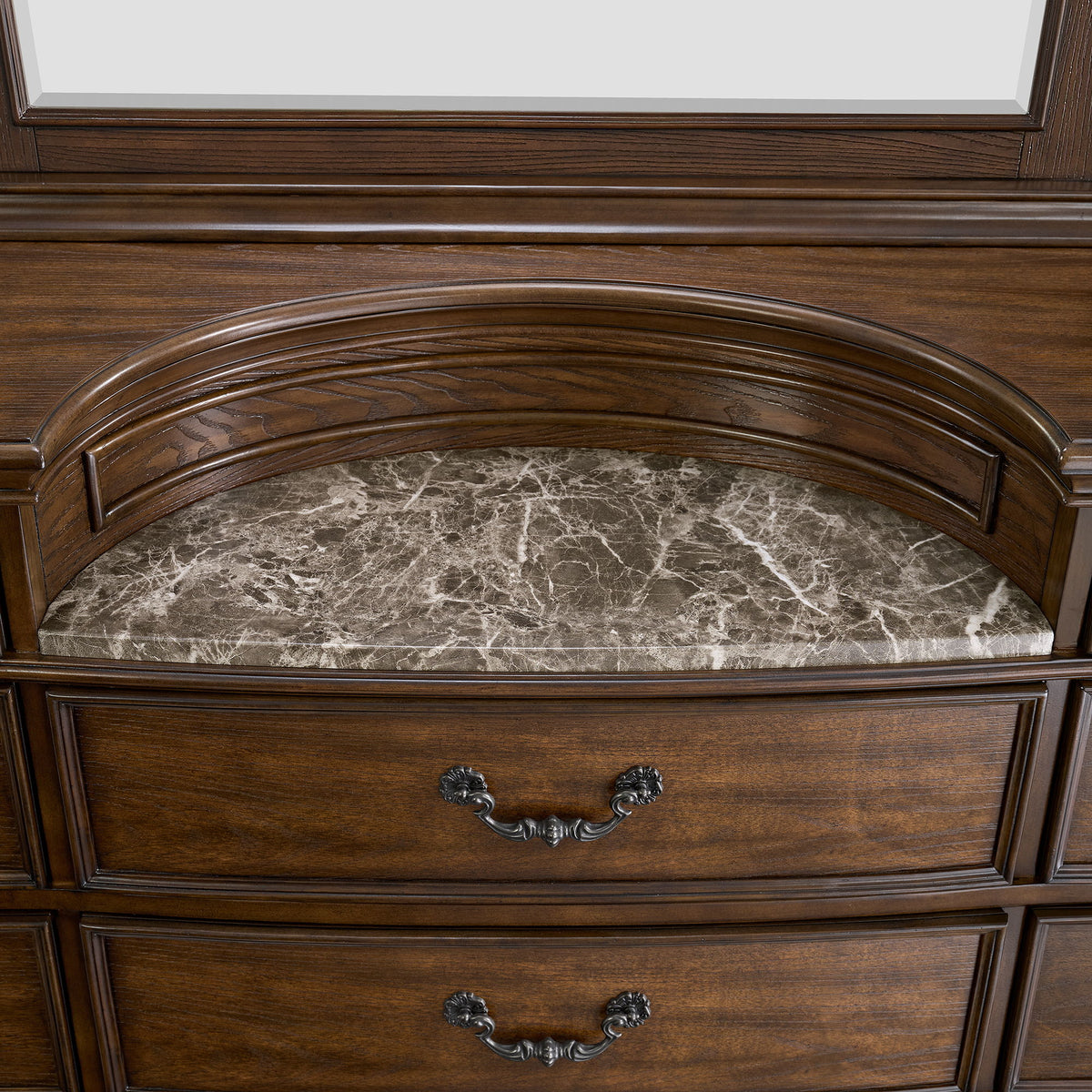 Cadenza - Dresser And Mirror Set - Brown