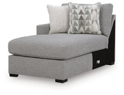 UrbanCrest - LAF Corner Chaise - Pewter