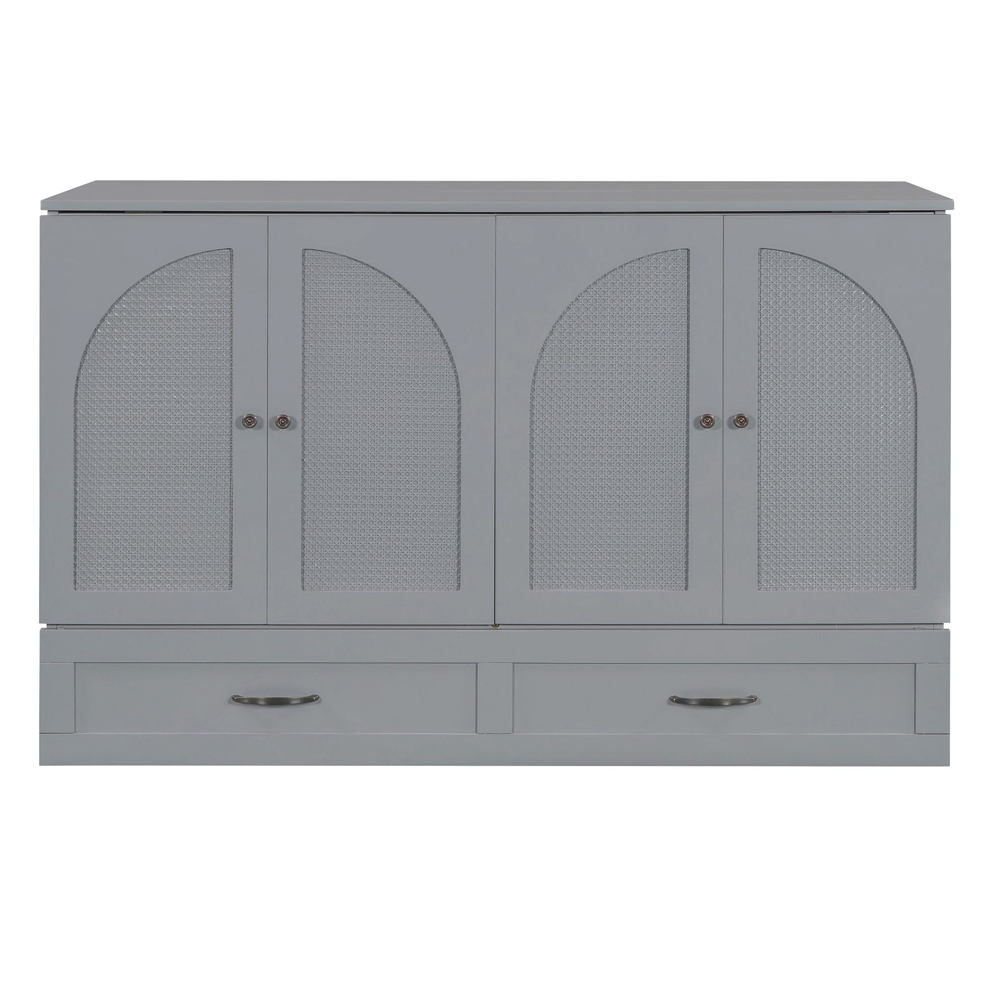 Murphy Bed With Large Drawers