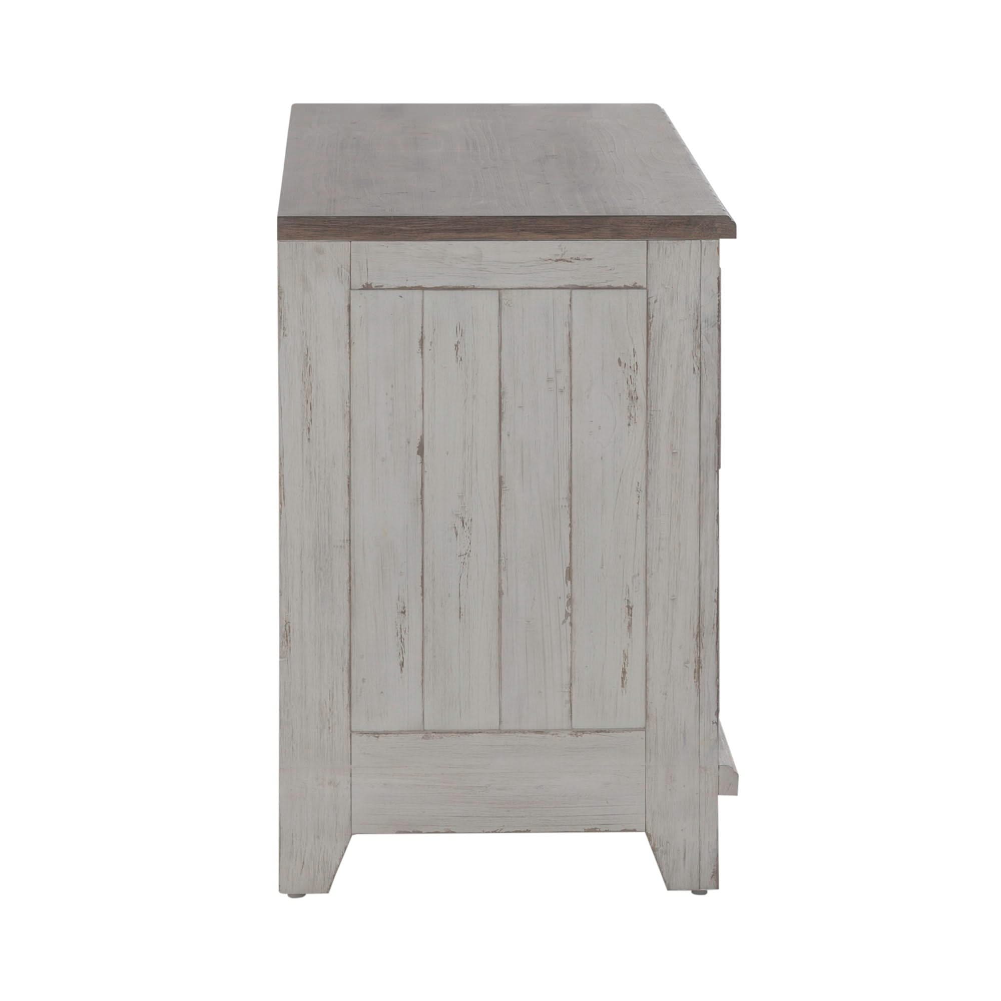 River Place - Curio Base - Riverstone White & Tobacco