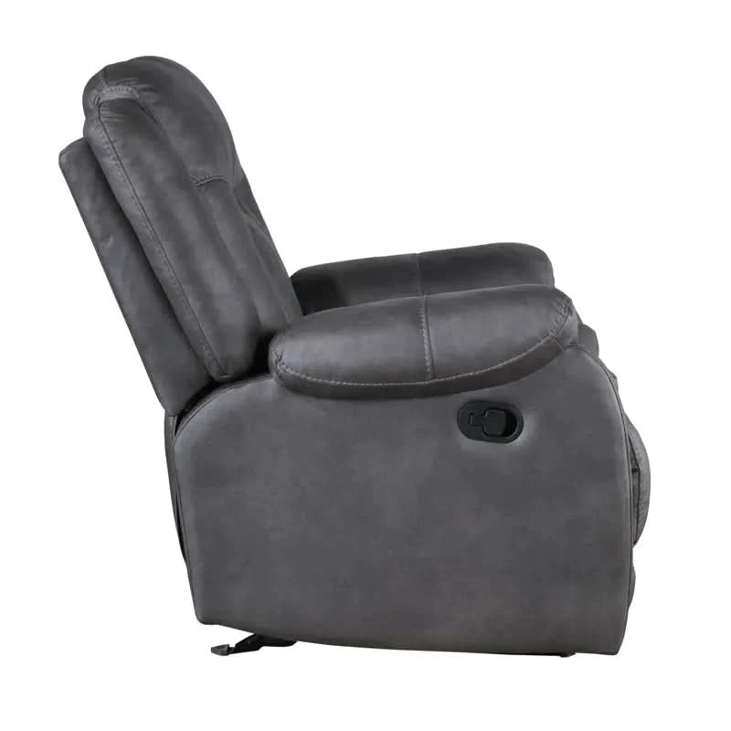 Morello Gray Glider Recliner