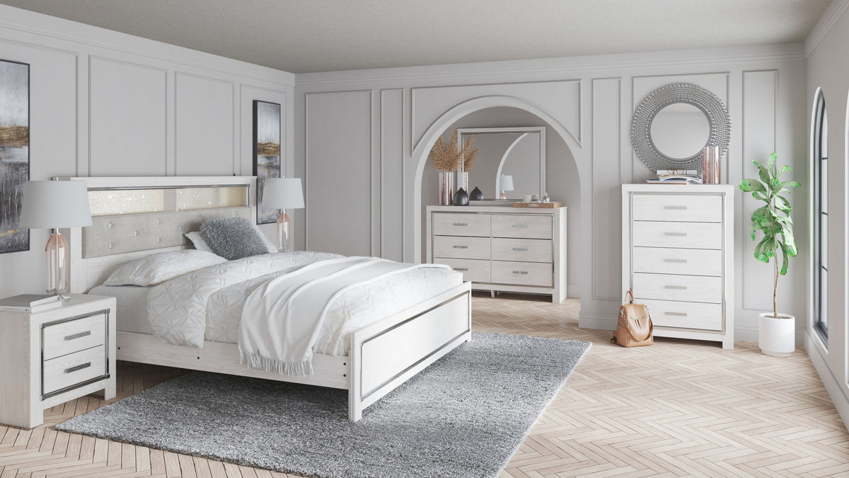 Altyra - King Panel Rails - White