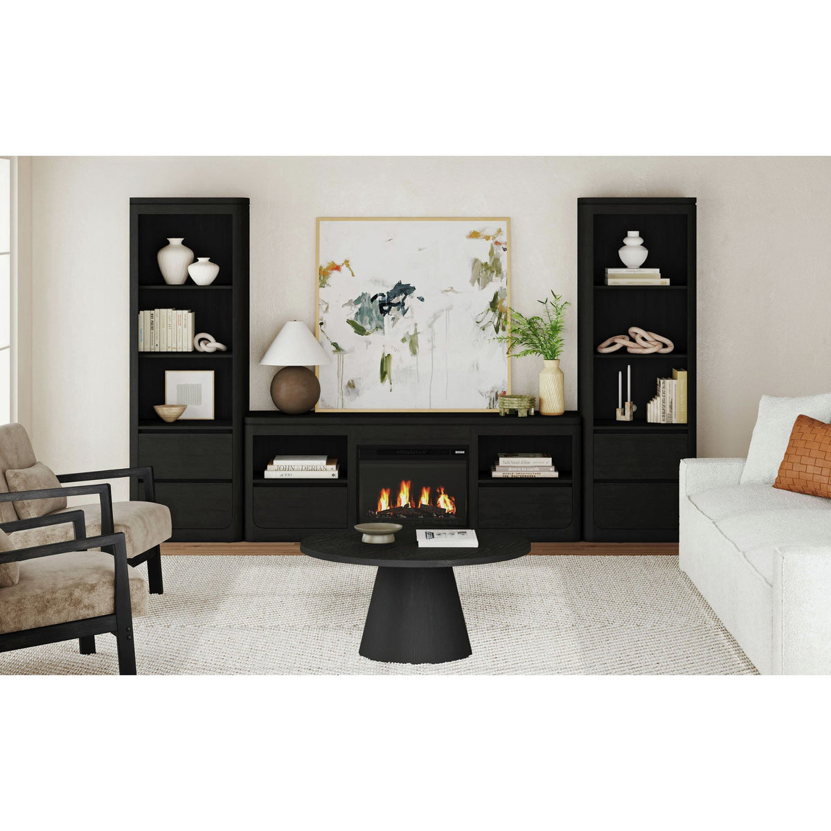 Rosalie - Entertainment Unit With 71" TV Console