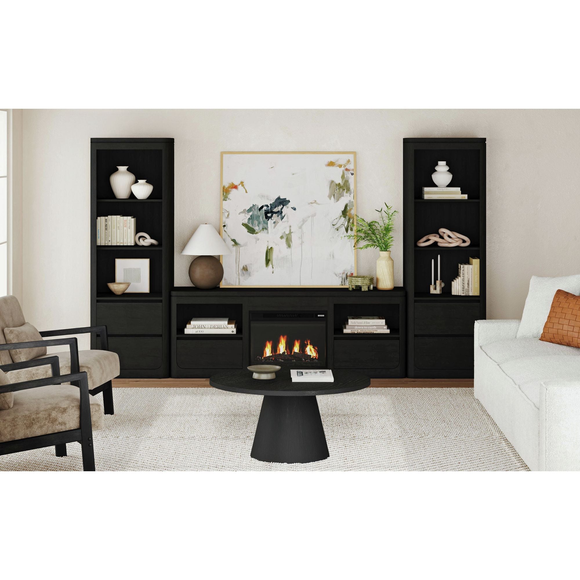 Rosalie - 4 Piece Entertainment Unit With 71" TV Console