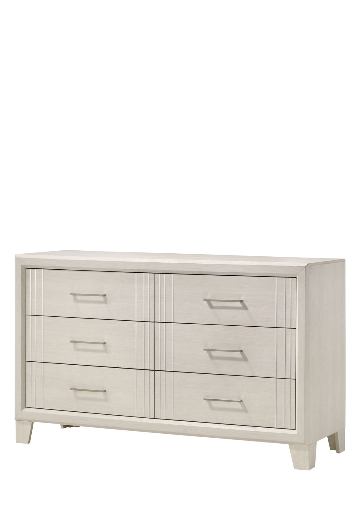 Charlie - Full 5 Piece Bedroom Set - White