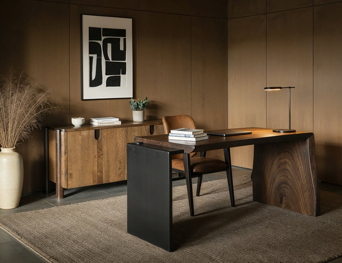 Forge - Desk - Brown