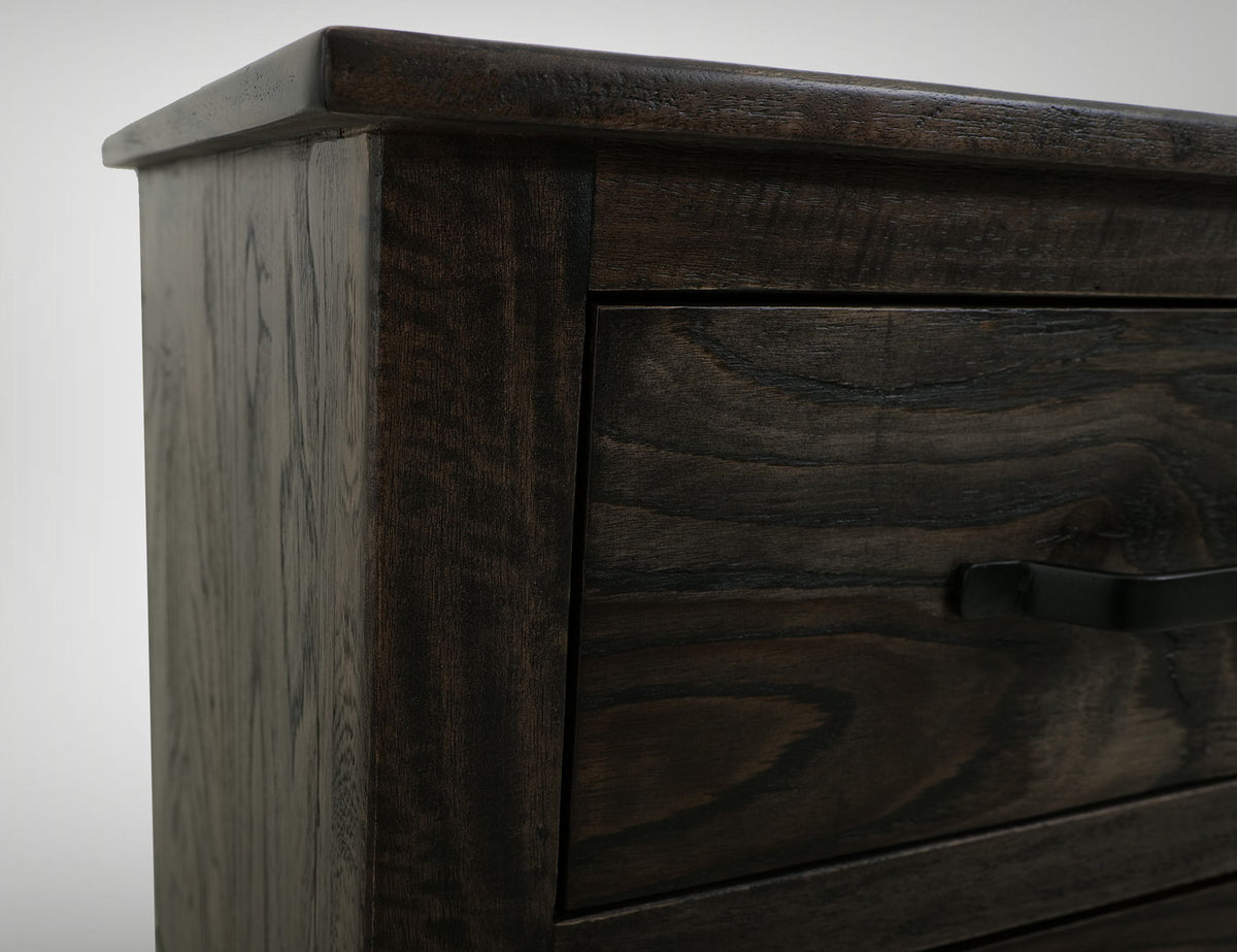 Teak - Chest - Oil Black
