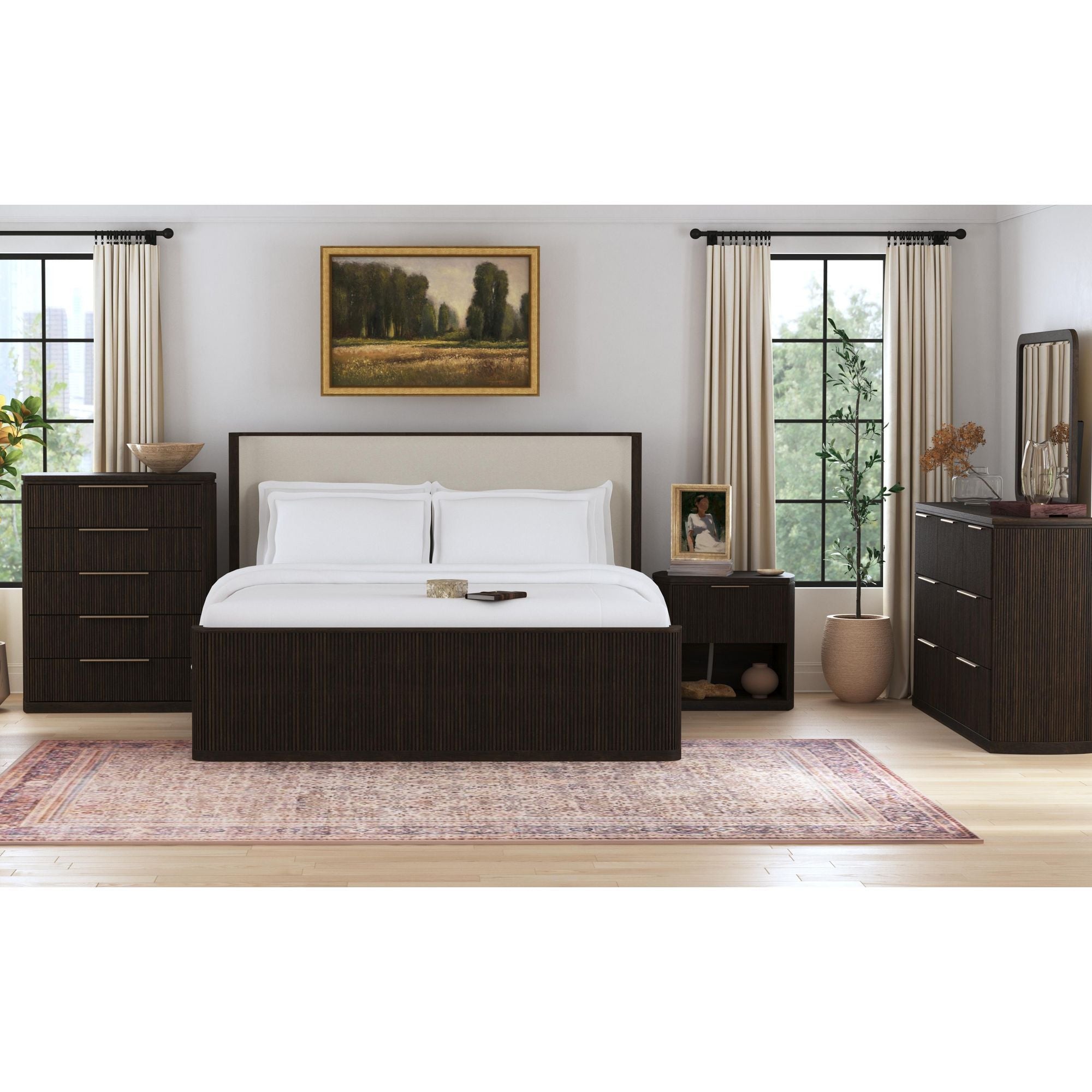 Sylvie - 1-Drawer Nightstand With Touch Light
