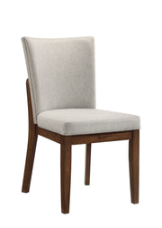 Salerno - Side Chair (Set of 2) - Gray / Brown