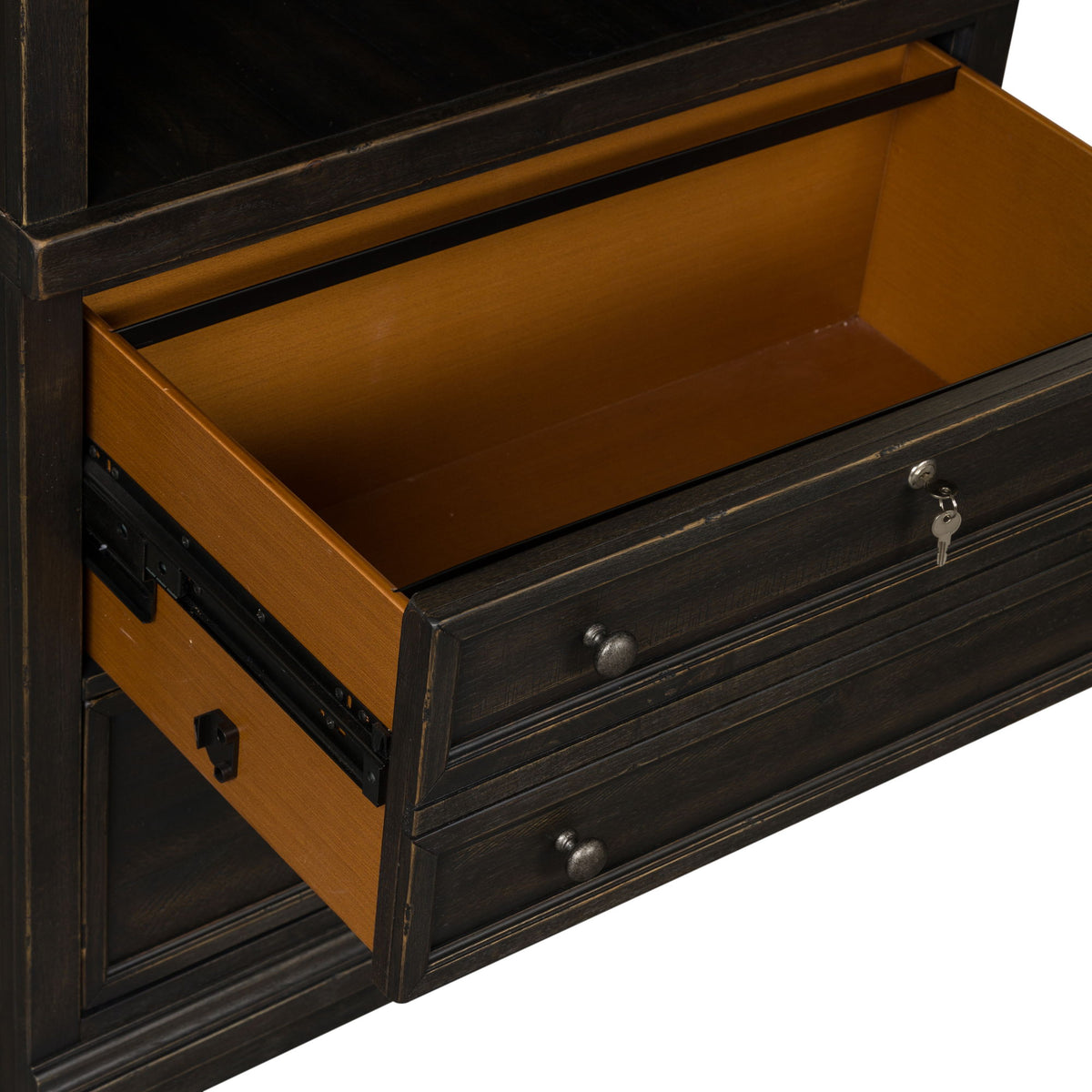 Harvest Home - 2 Piece Hutch & Cabinet Set - Chalkboard