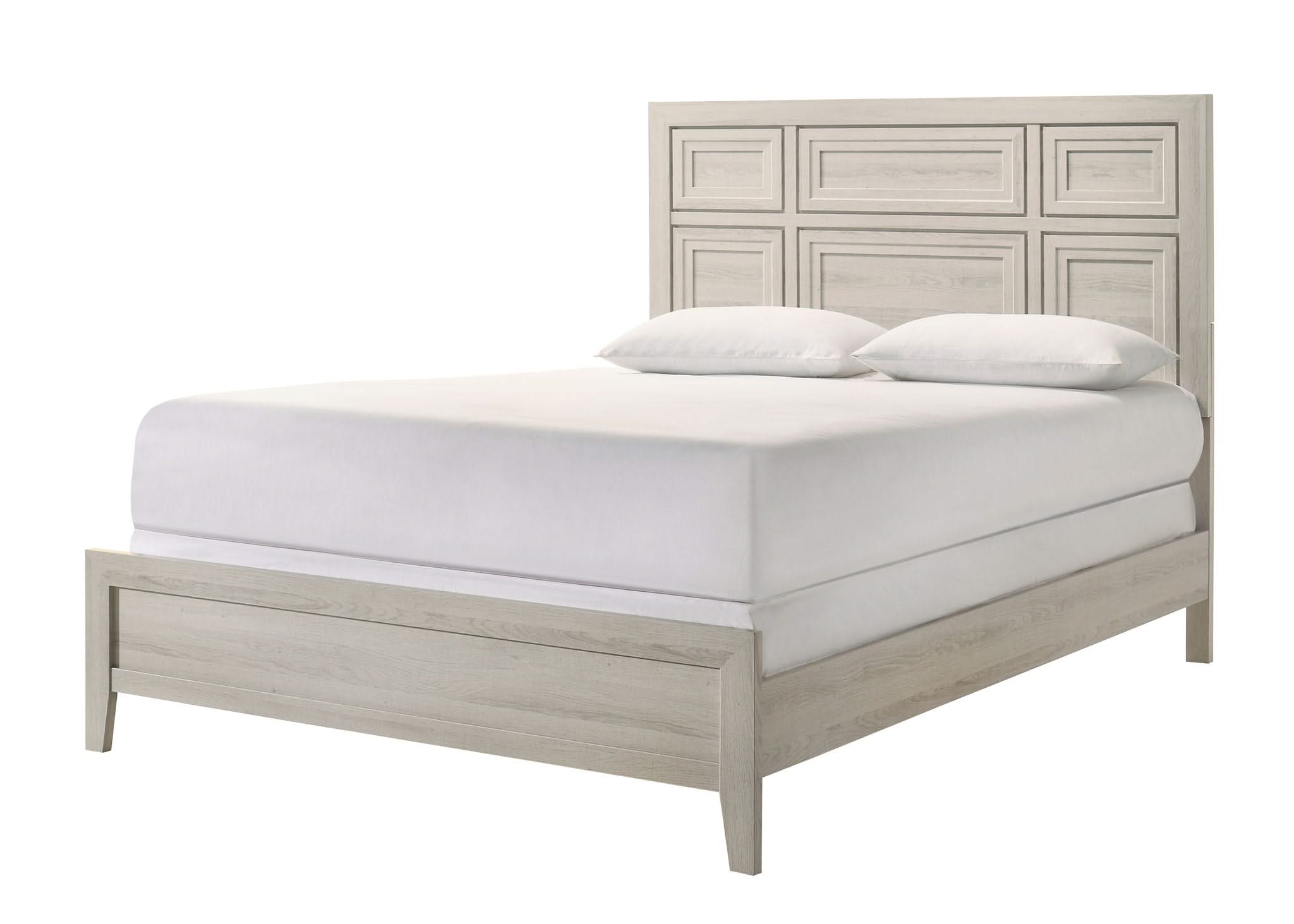 Lorraine - Twin Bed - Antique White