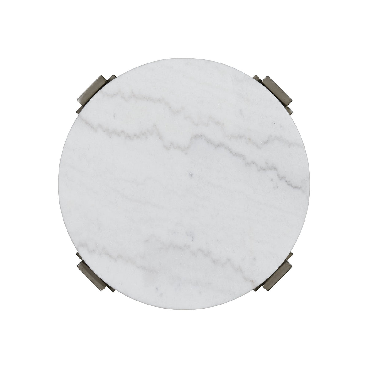 Rosamel - Round End Table - Gray