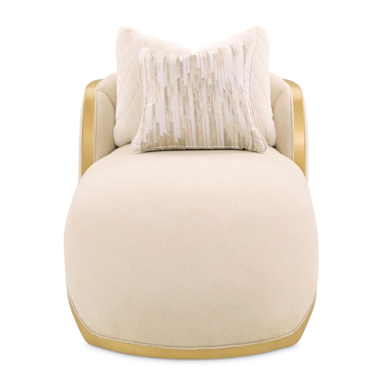 Scotts Square - Chairside Table - Light Champagne