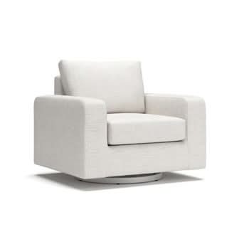La Jolla Cove - Swivel Glider Chair With Cushion - Beige