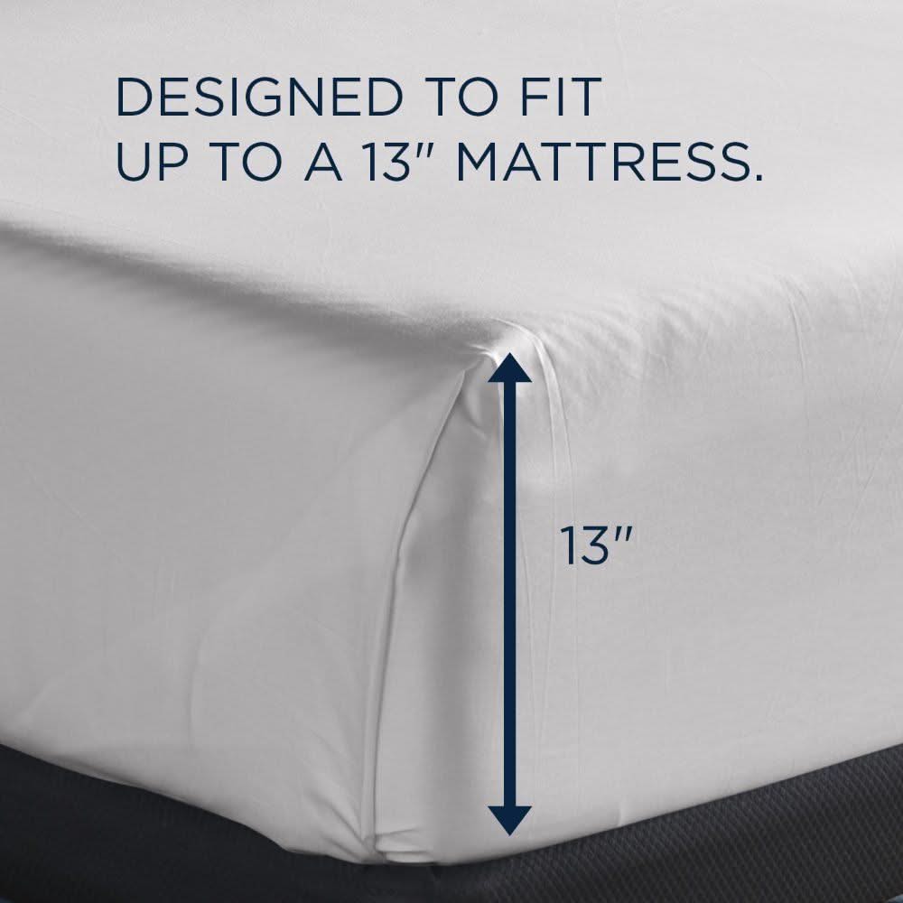 Linens - Tempur Luxe Egyptian Cotton Sheet Set - White