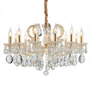 Michael Amini Lighting - Portola 14-Light Traditional Crystal Chandelier - Gold