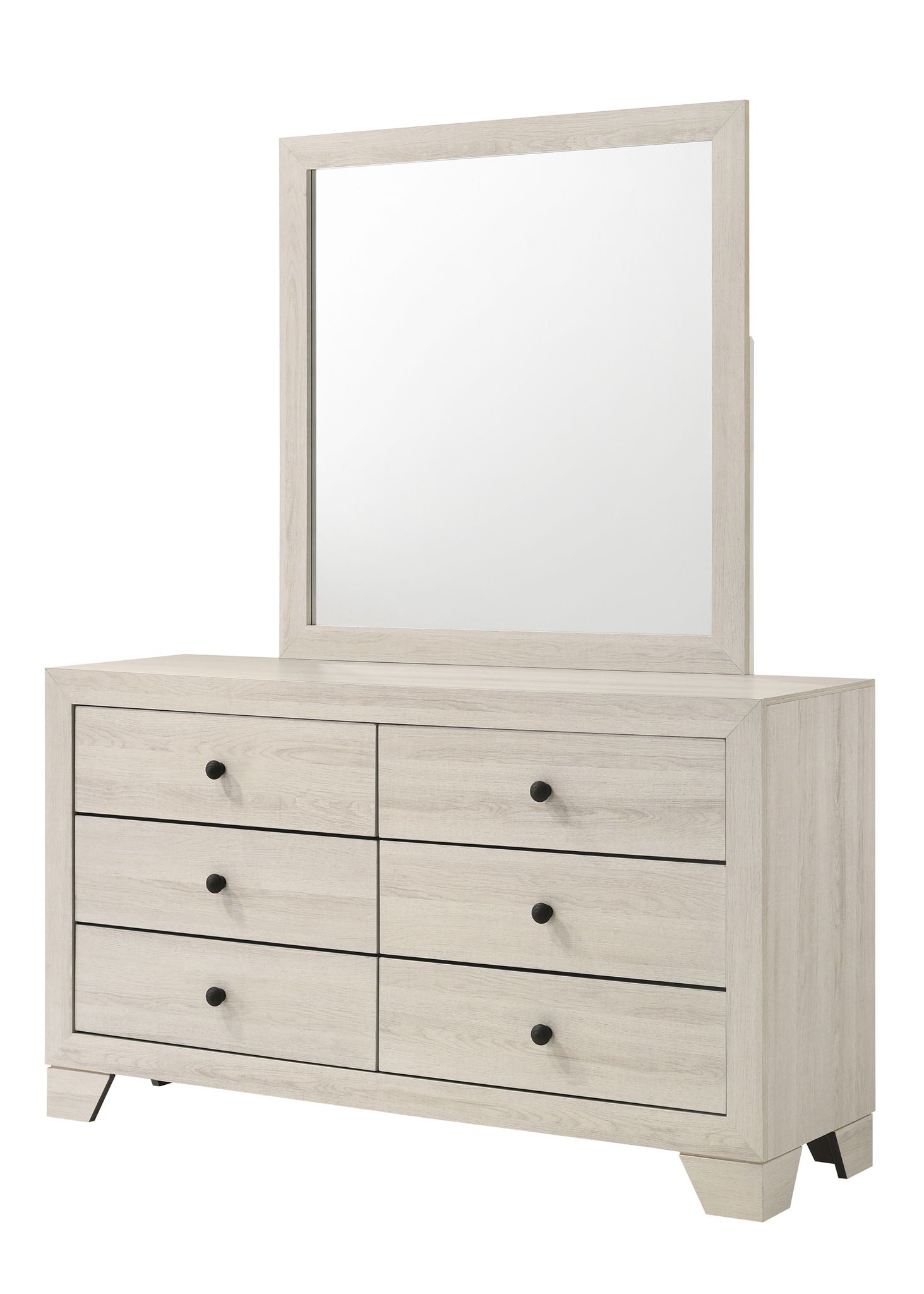 Atticus - Queen 5 Piece Bedroom Set - White