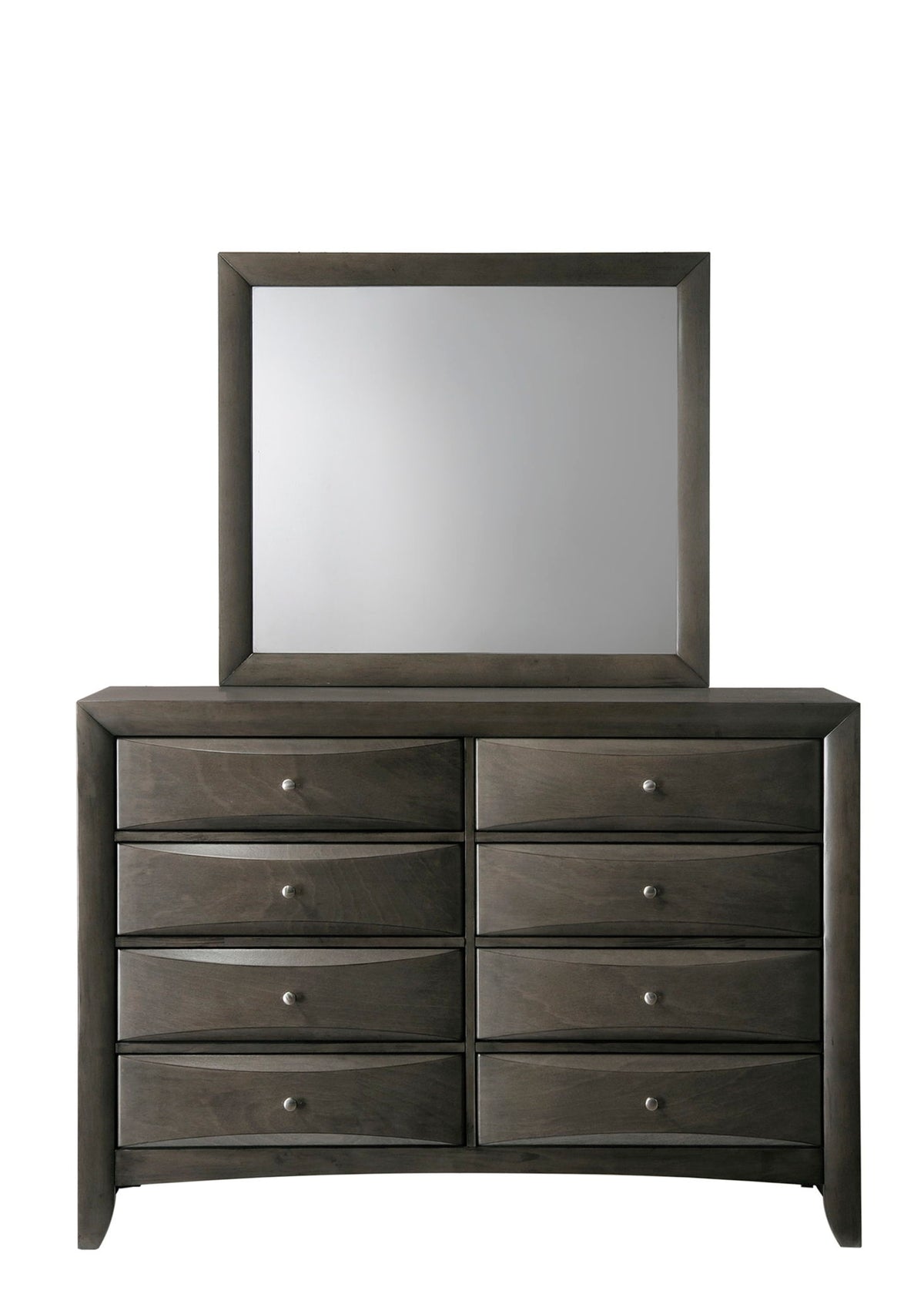 Emily - Queen 3 Piece Bedroom Set - Gray