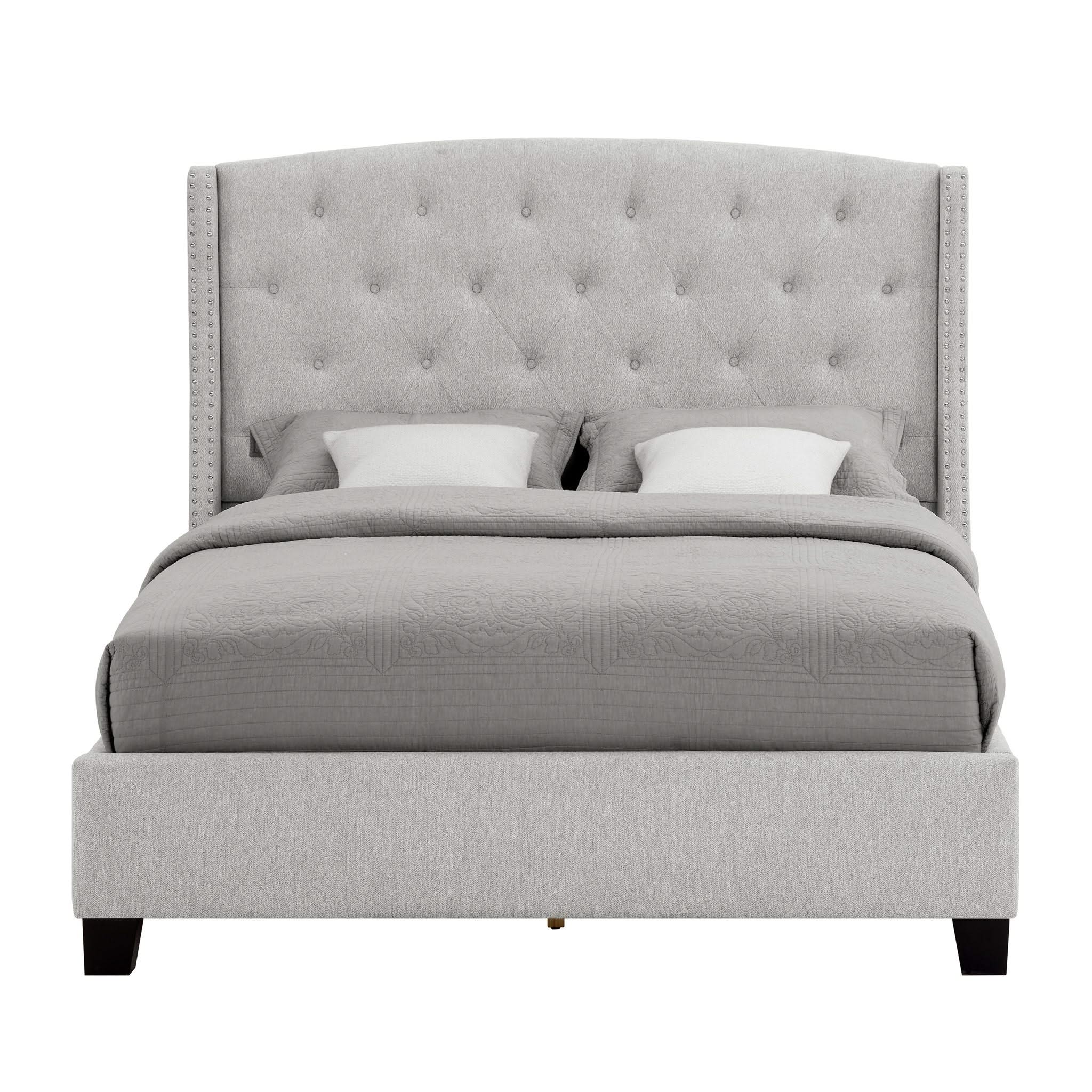 Eva - King Bed - Dove