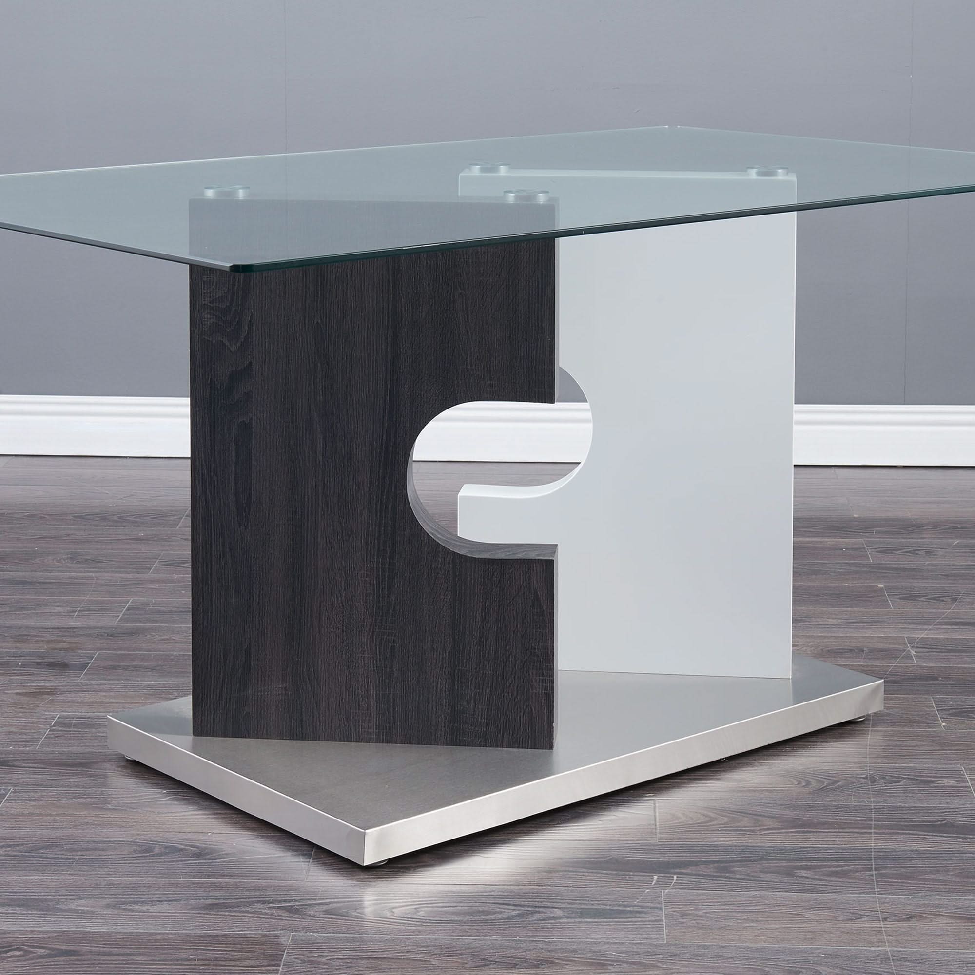 Iris - Dining Table - Gray