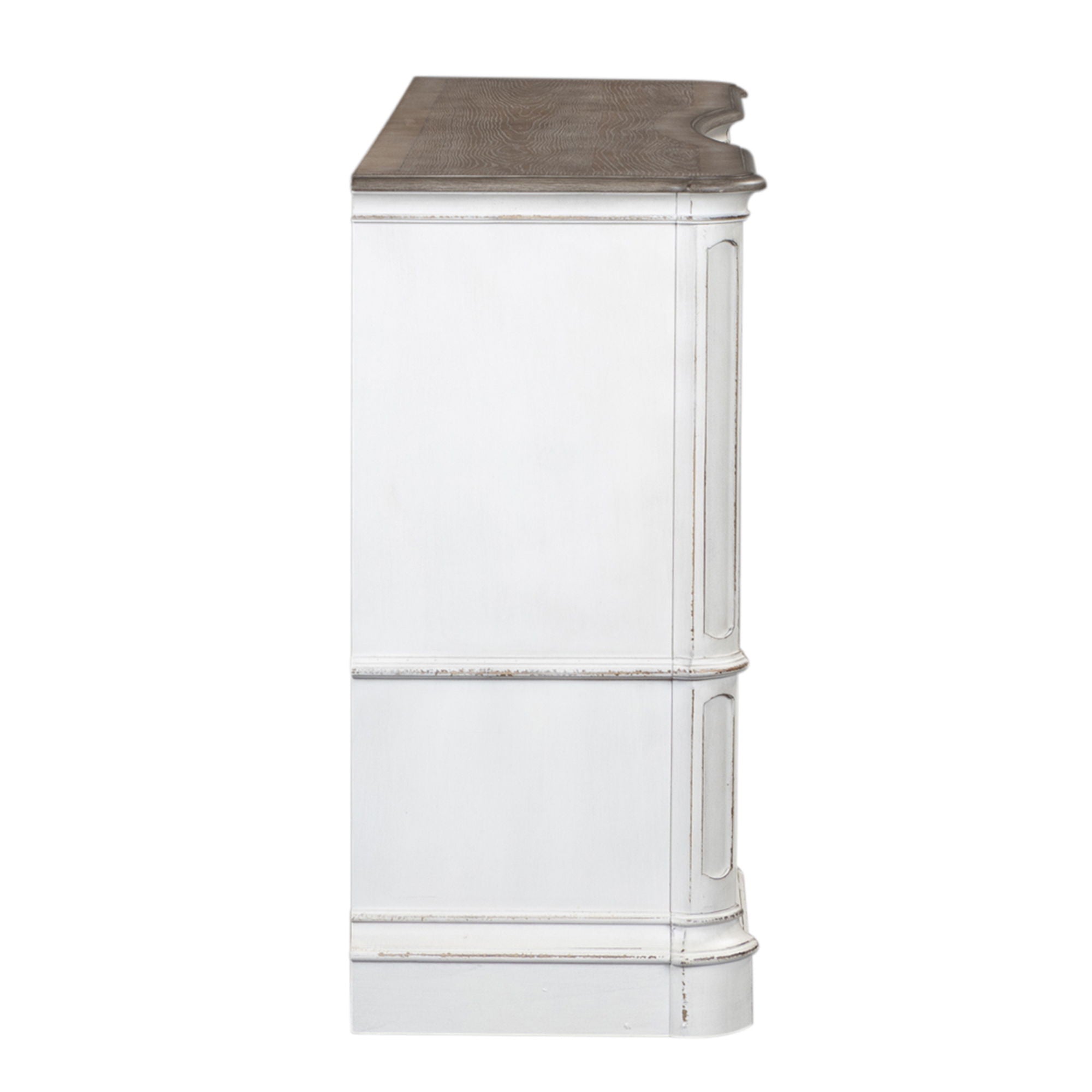 Magnolia Manor - 9 Drawer Dresser - Antique White