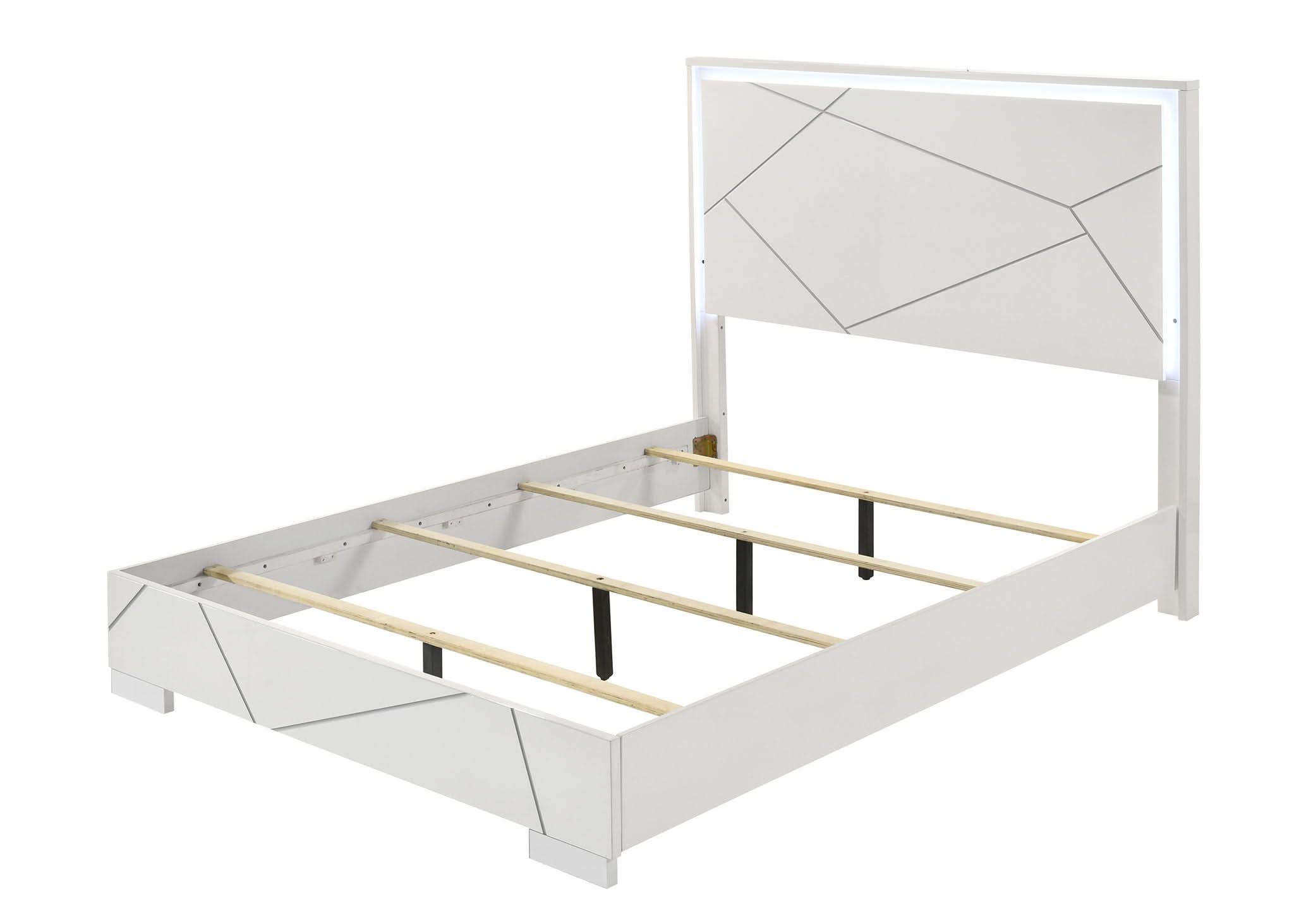Ayla - King 4 Piece Bedroom Set - White
