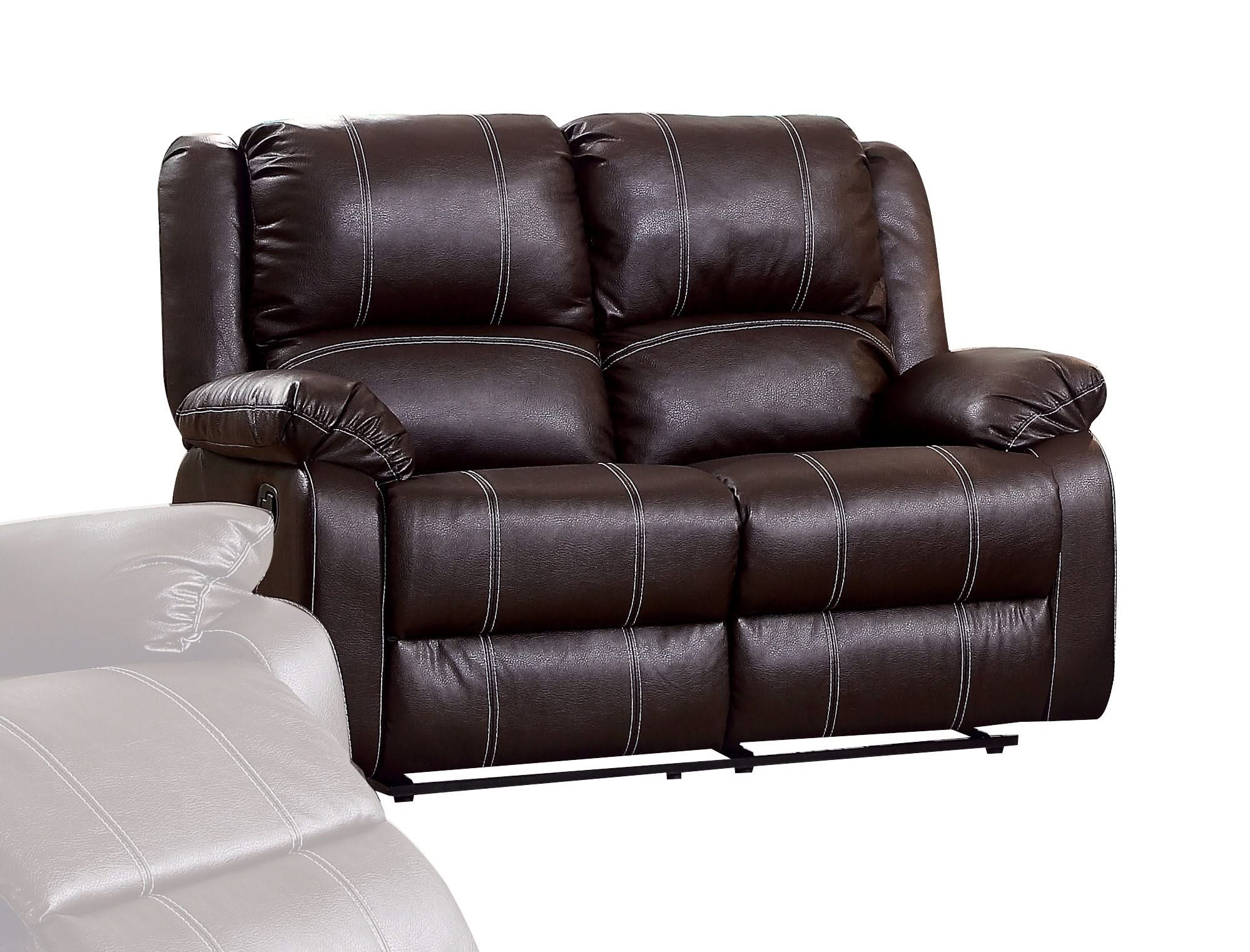 Zuriel - Synthetic 3 Piece Living Room Recliner Set