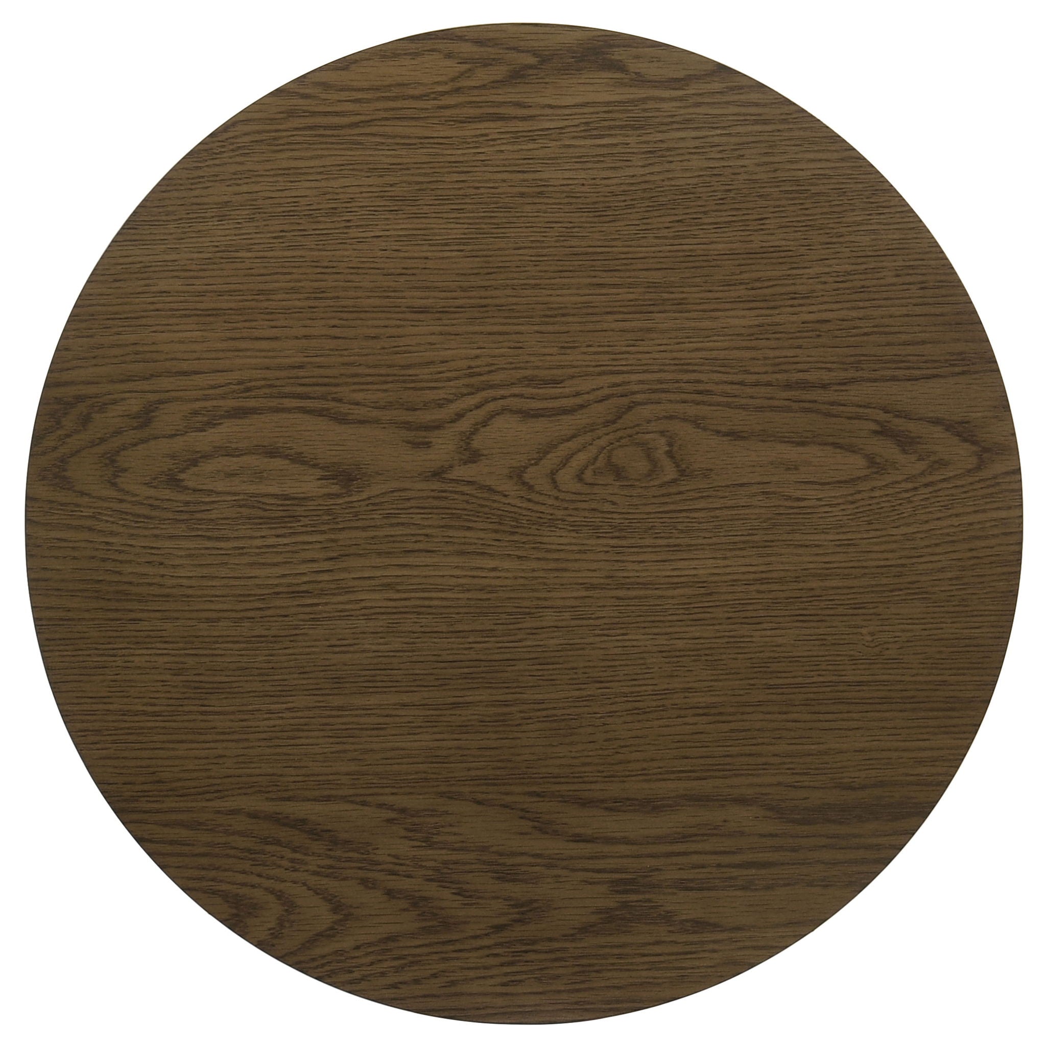 Kessler 3-piece Round Sculptural Wood Coffee Table Set Brown