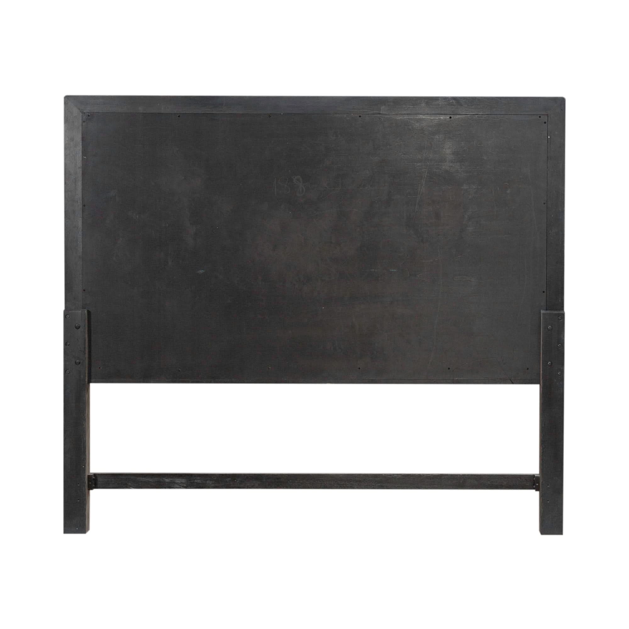 Skyview Lodge - King Panel Headboard - Cobblestone