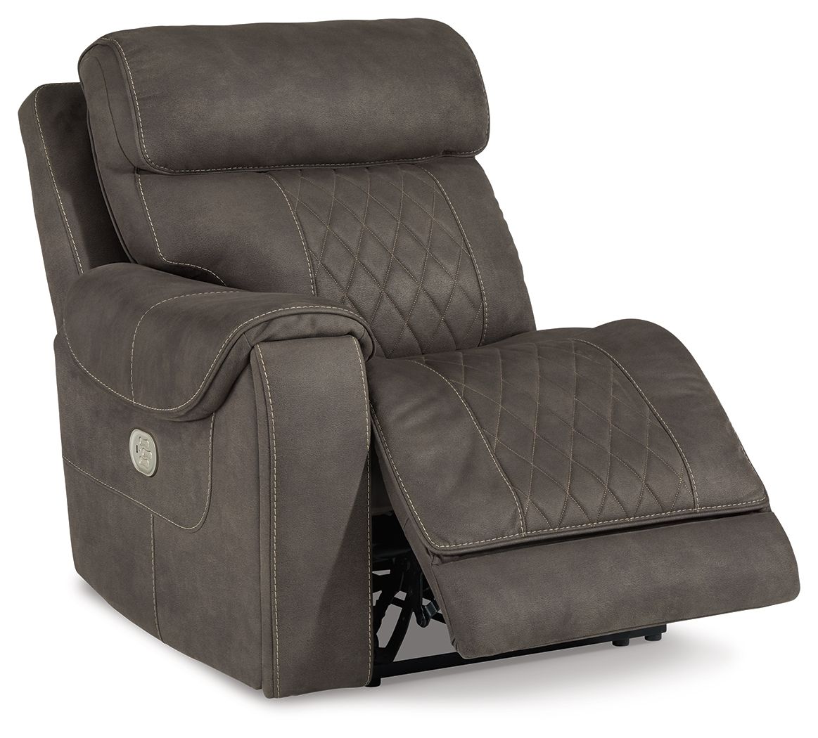 Hoopster - Laf Zero Wall Power Recliner - Gunmetal