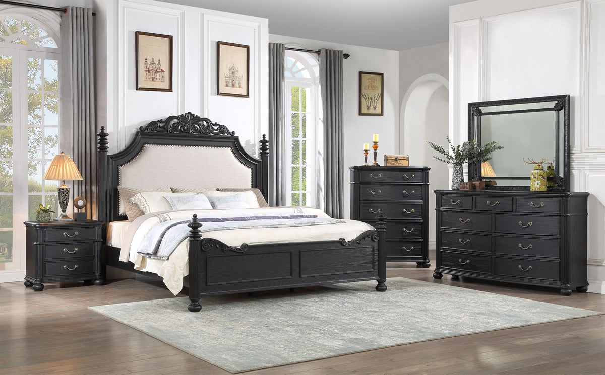 Kingsbury - Dresser - Black