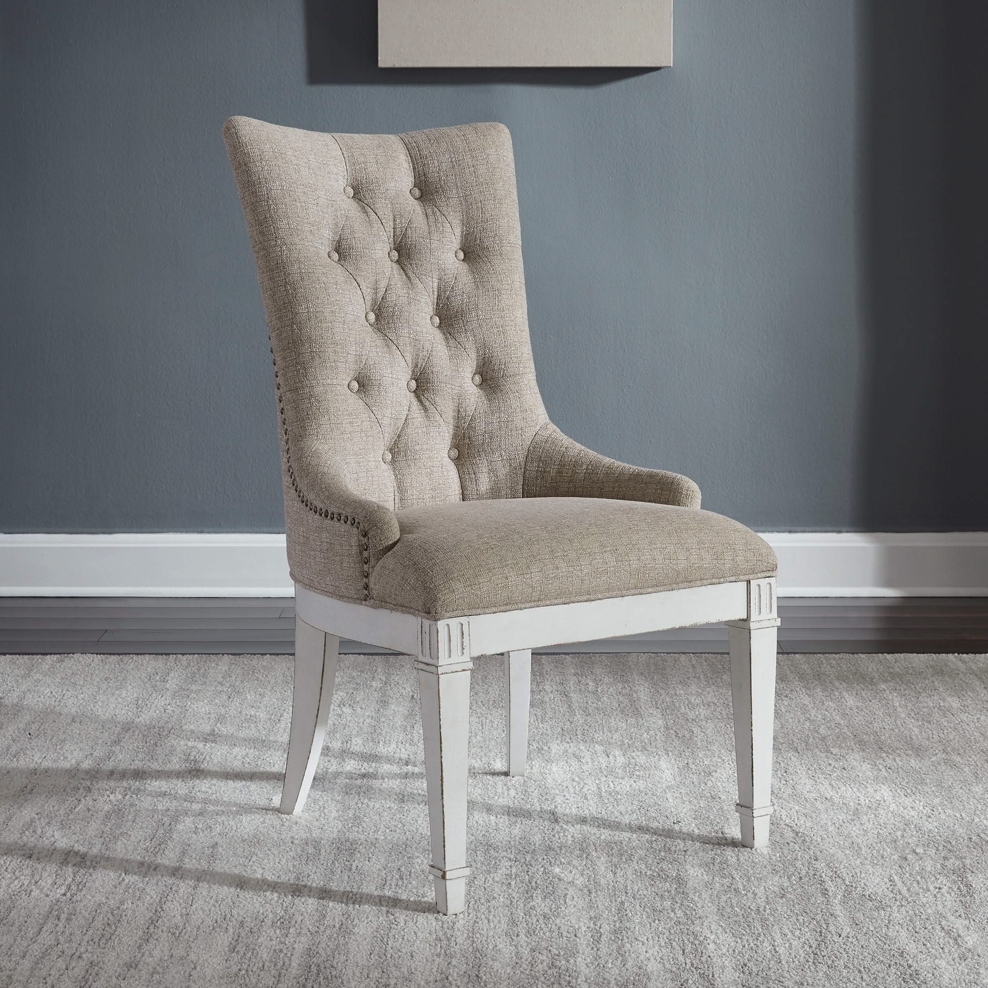 Abbey Park - Hostess Chair - Antique White
