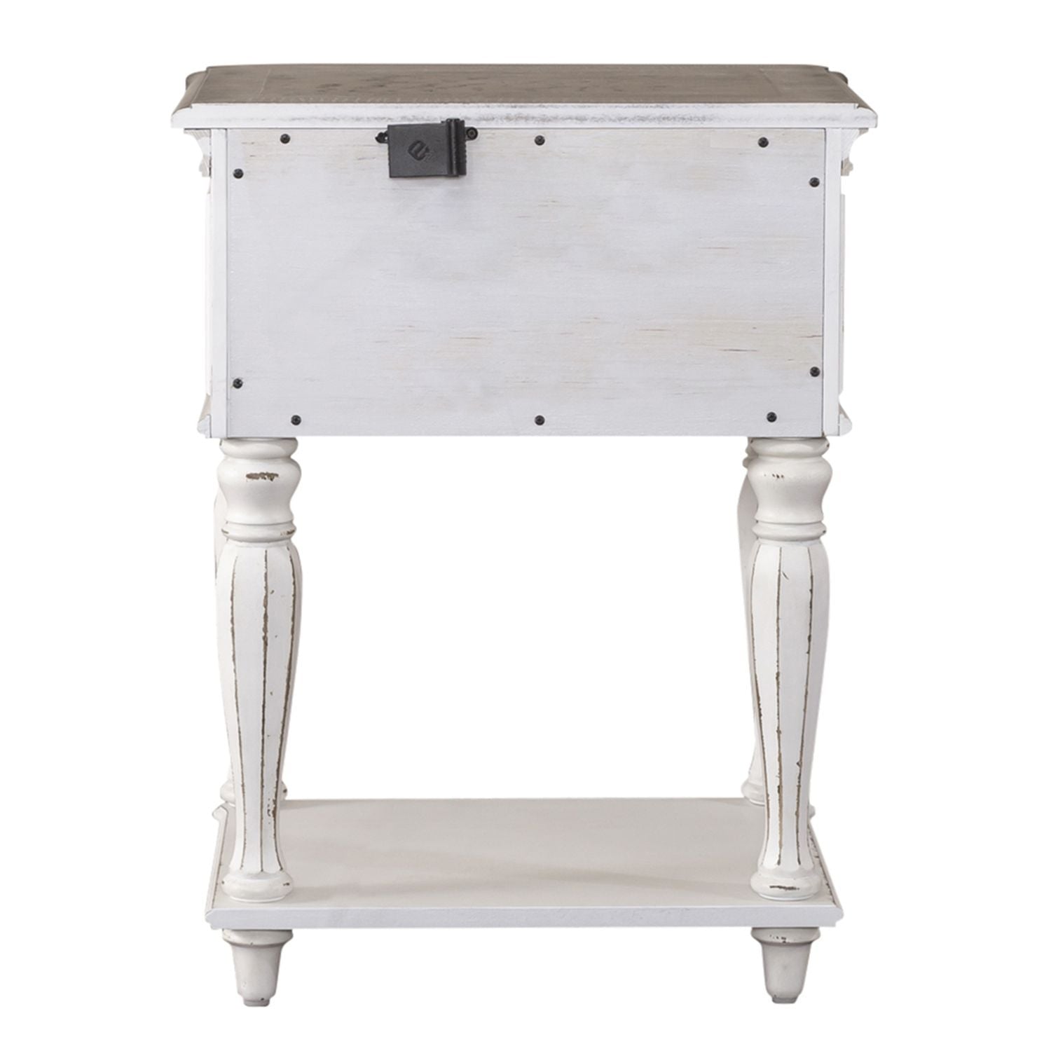 Magnolia Manor - Leg Nightstand - Antique White