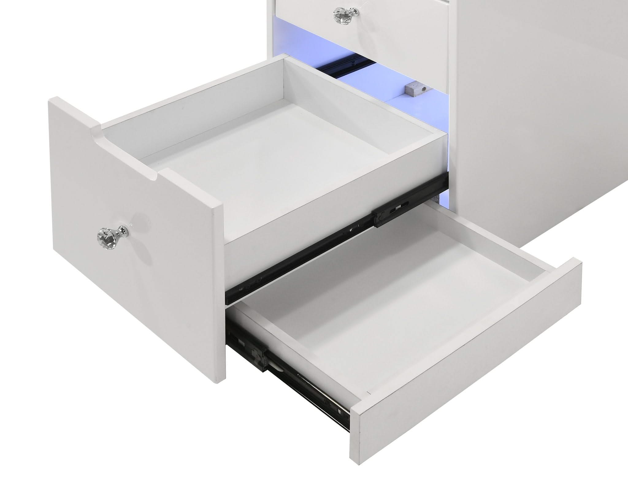 Luxo - Vanity Set - White