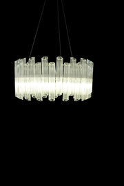 Michael Amini Lighting - Octavious 8-Light Modern Crystal Chandelier - Clear