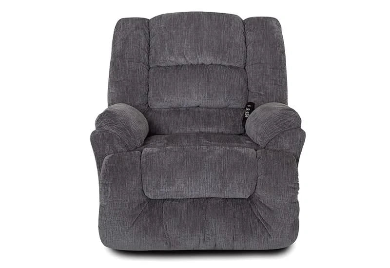 Bigman Charcoal Lift Chair with Power Headrest & Infinite Positions